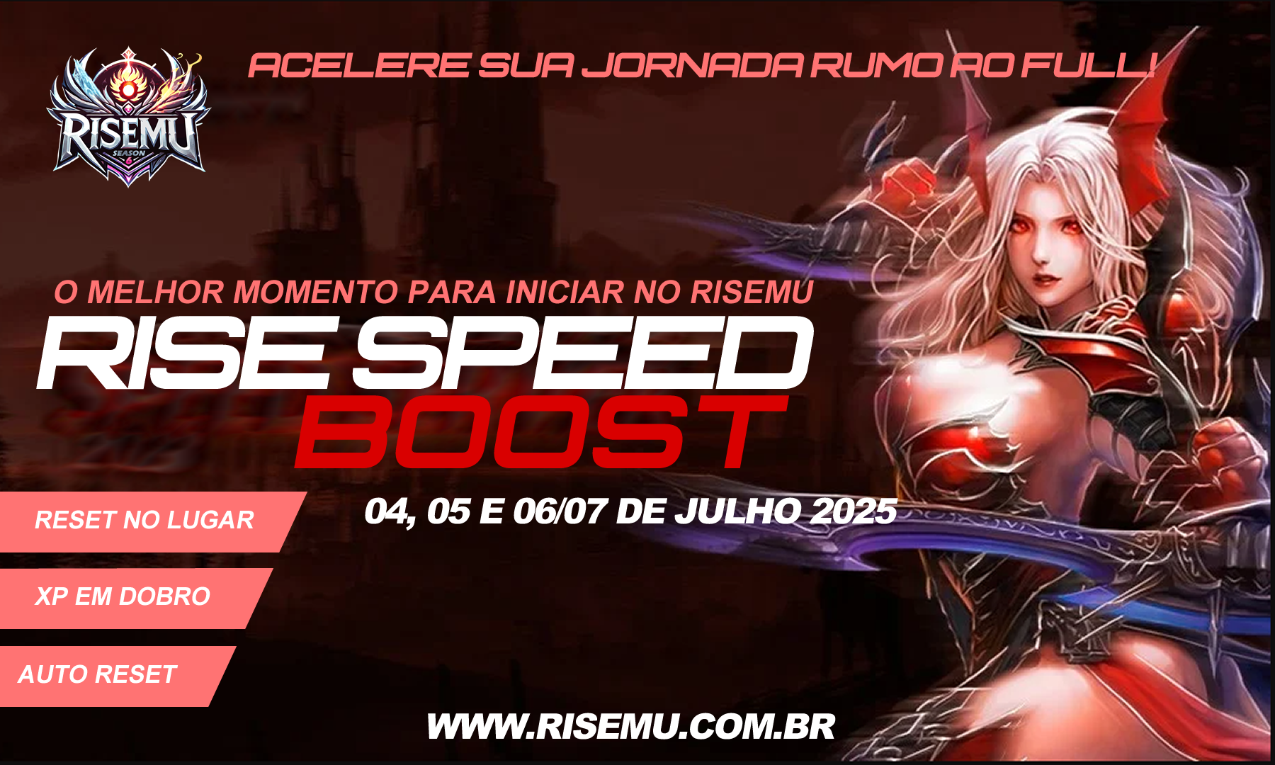 Evento Rise Speed Boost